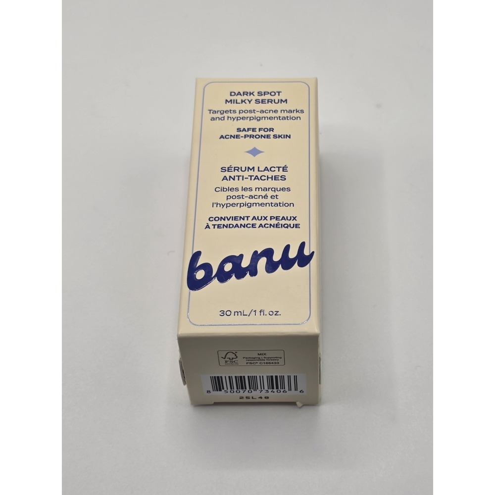 Banu‎ Dark Spot Milky Serum 30ml 1oz - Post-Acne Marks & Hyperpigmentation NEW